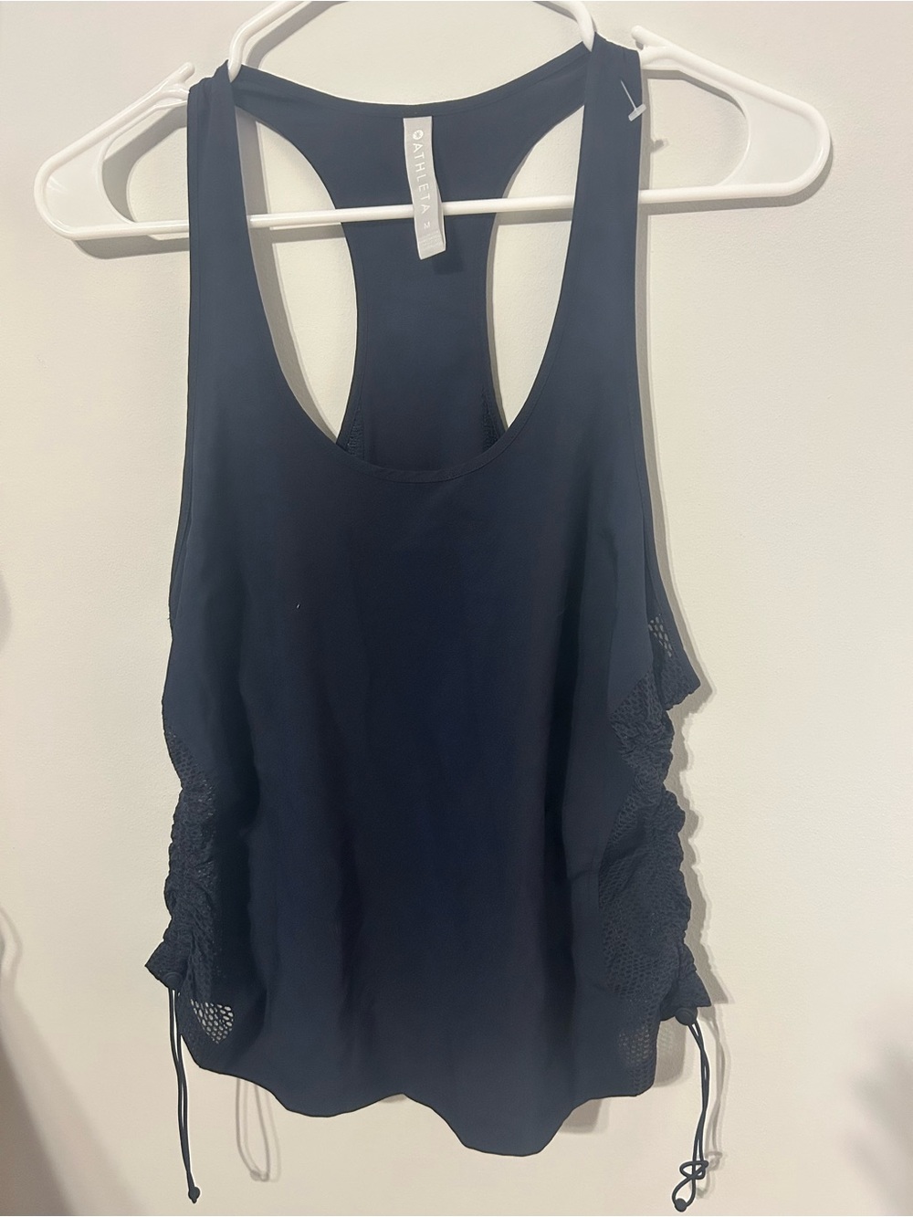 Navy Racerback Tank Top